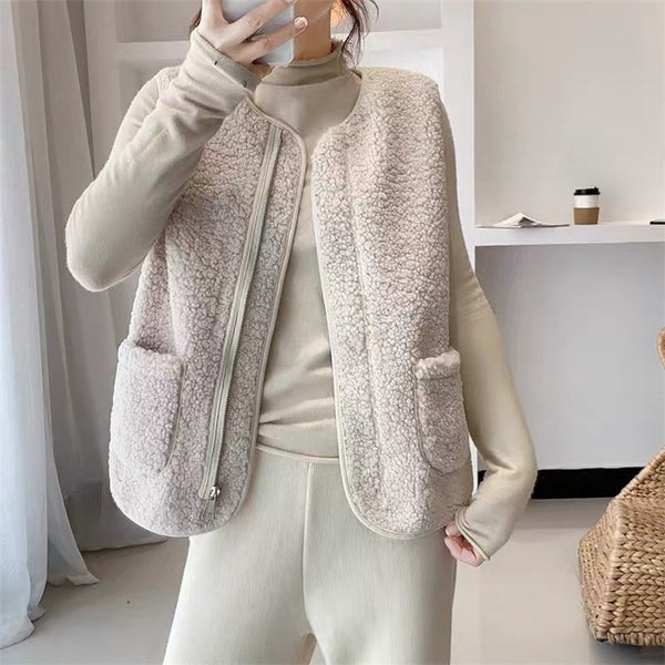 Gilet Polaire Femme Cozy Fit