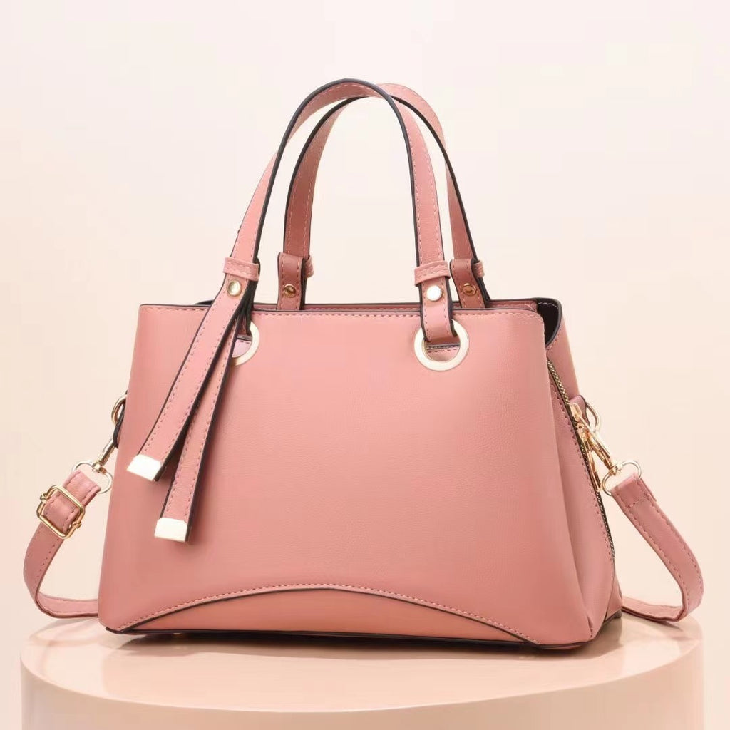 Sac à Main avec Anneaux Métalliques