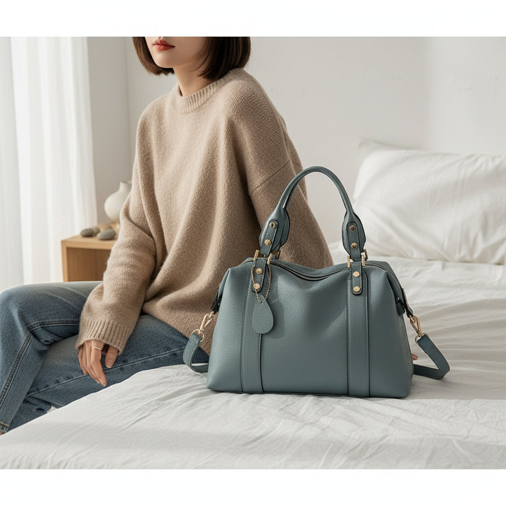 Sac Hobo avec Poignées Doubles