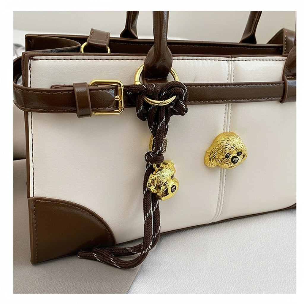 Sac à Main avec Détail Métallique