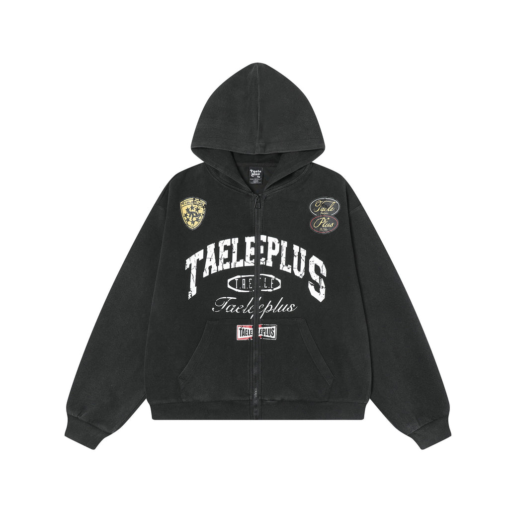 hoodie style collège américain vintage