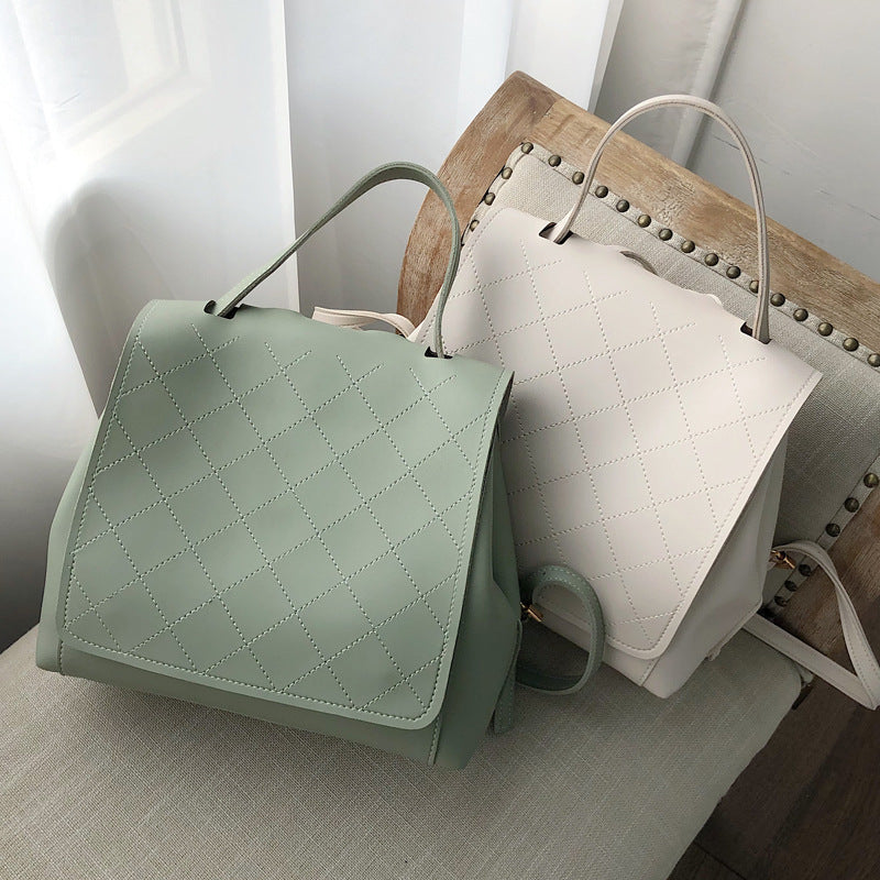 Sac à Main Matelassé avec Poignées Souples