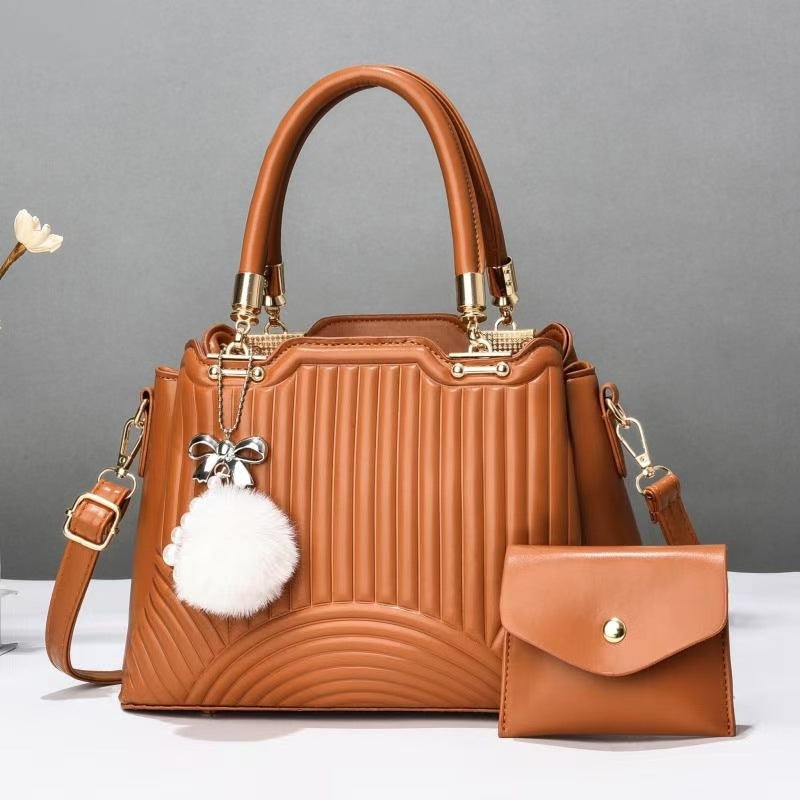 Sac à Main avec Détail Plissé