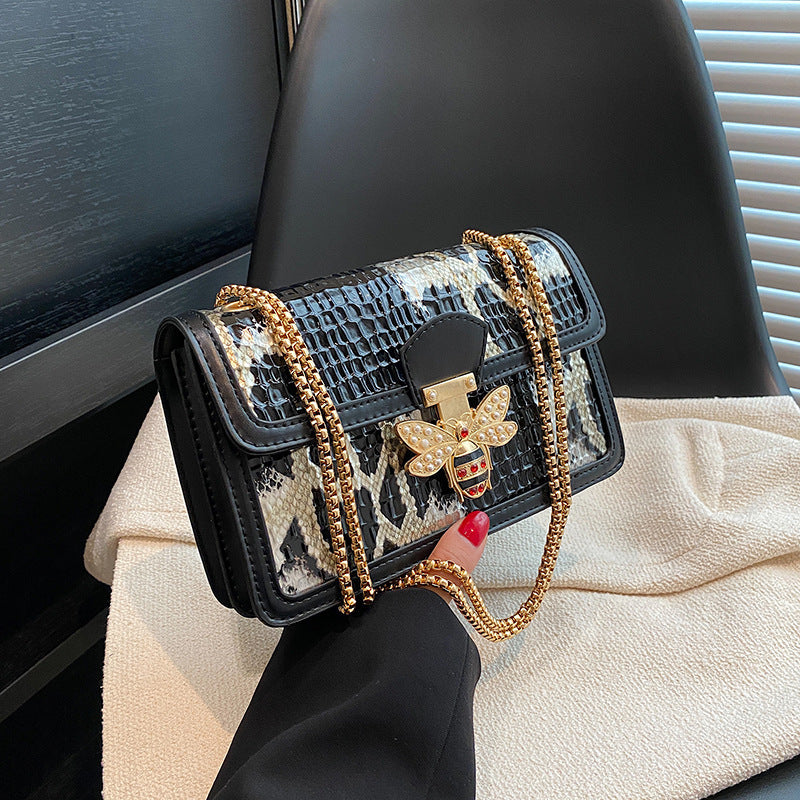 Sac Mini avec Fermoir Décoratif