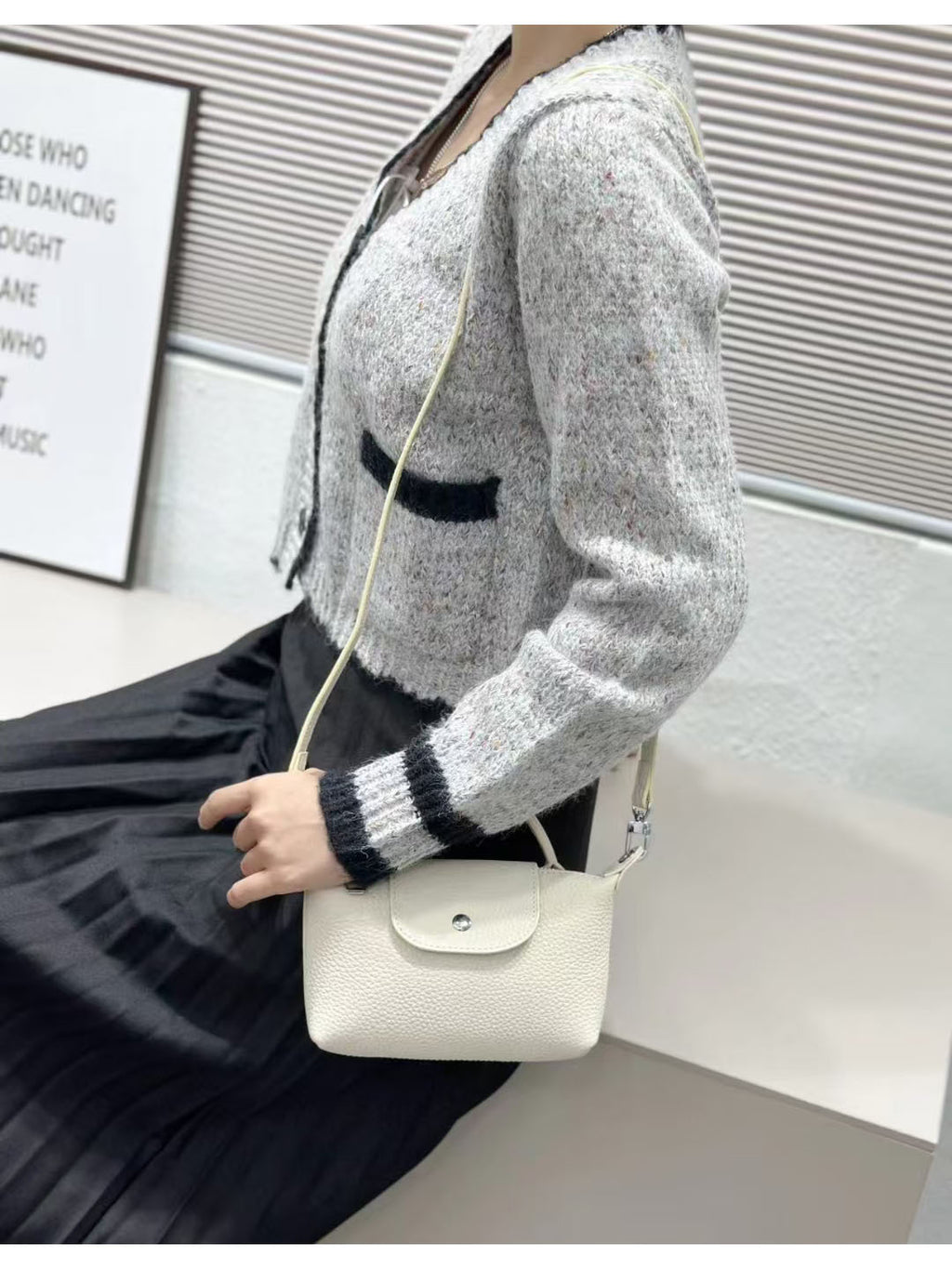 Sac Mini avec Fermoir Rond