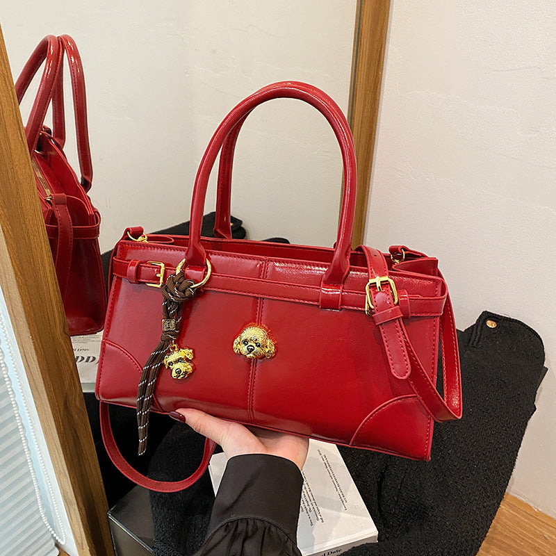 Sac à Main avec Détail Métallique