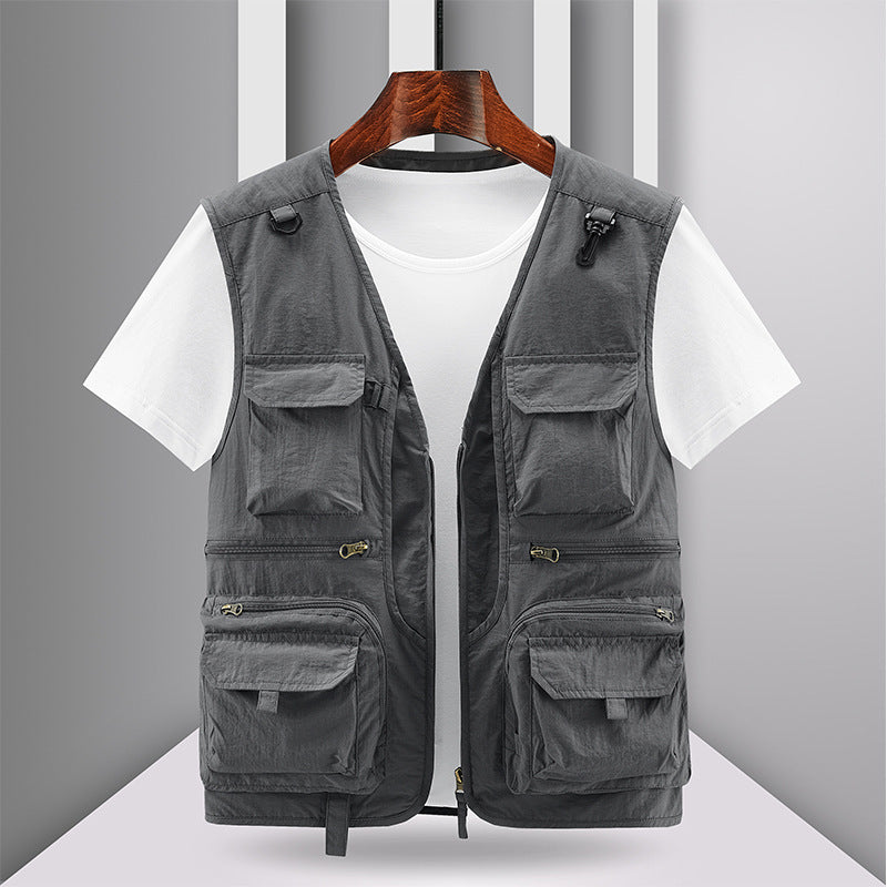 Gilet Streetwear Multi-Poches
