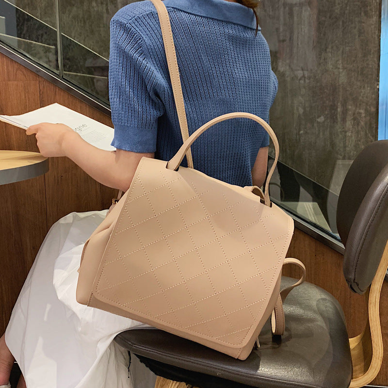 Sac à Main Matelassé avec Poignées Souples