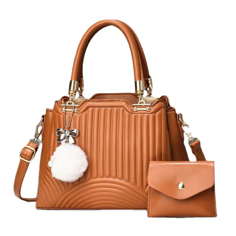 Sac à Main avec Détail Plissé