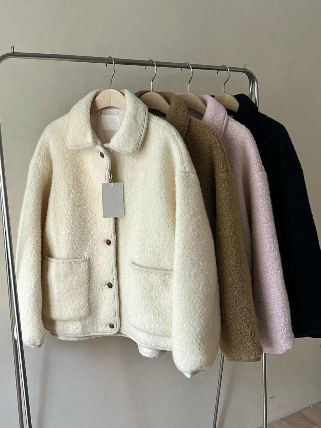 veste sherpa pour femme