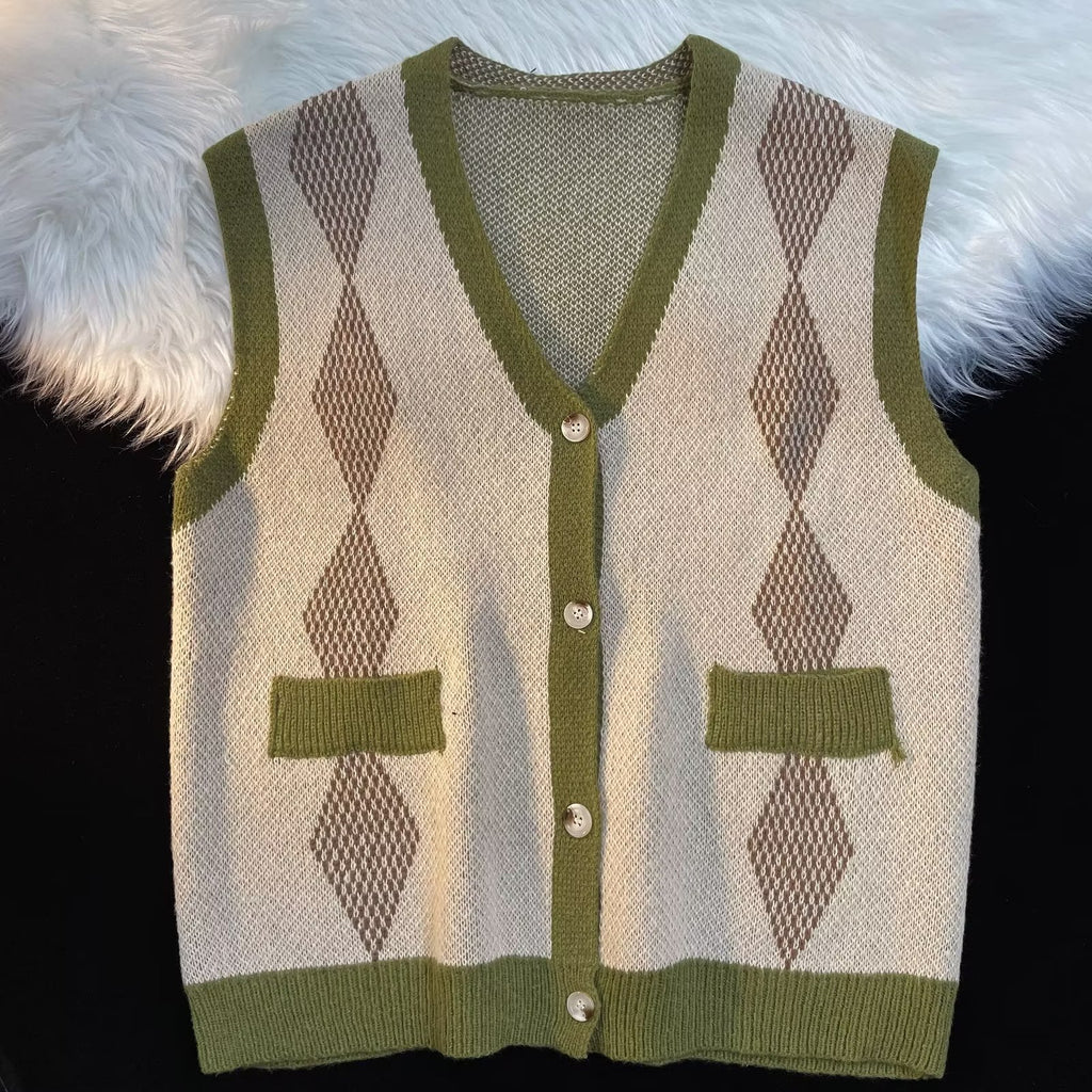 Gilet Sans Manches Vintage