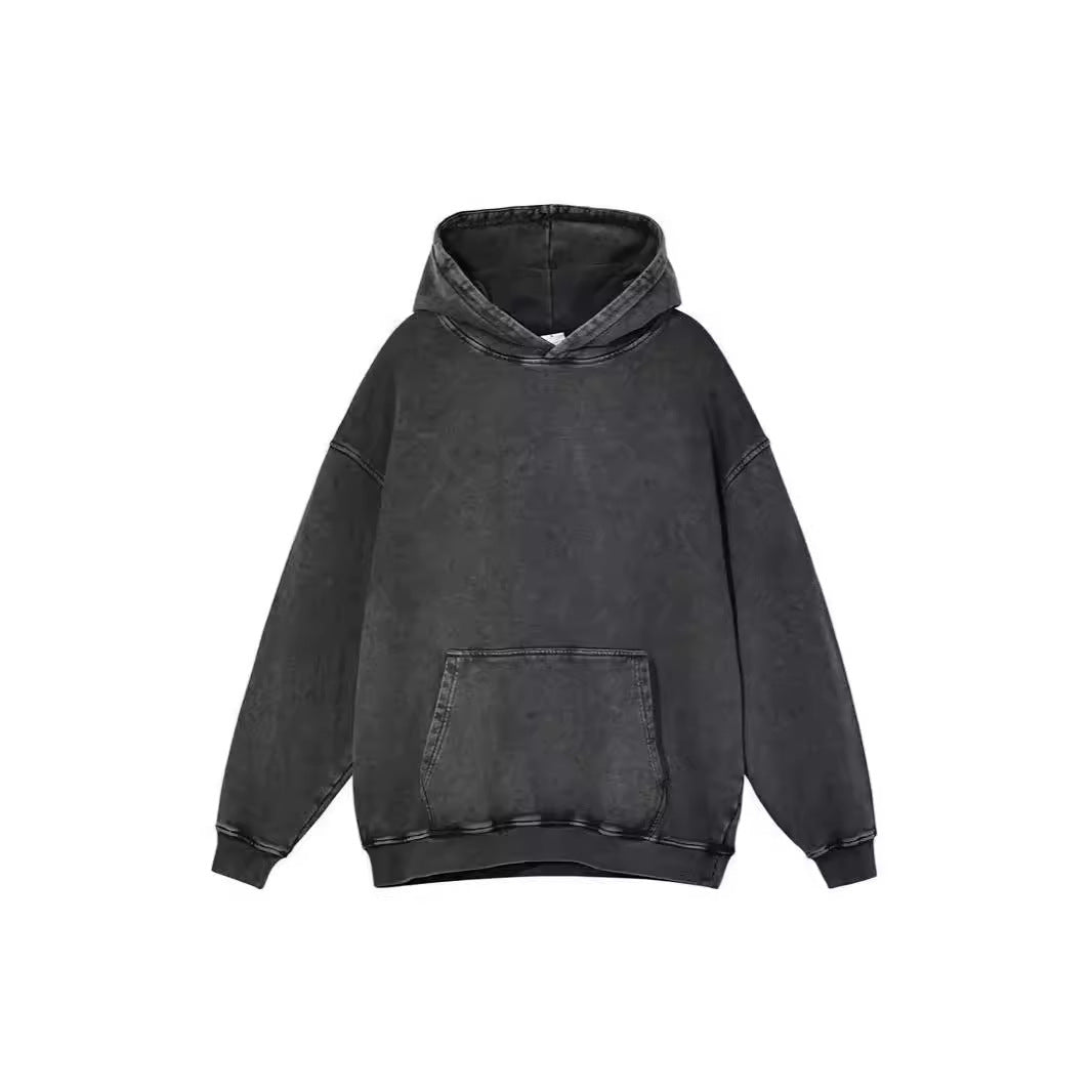 sweat homme rétro délavé ample