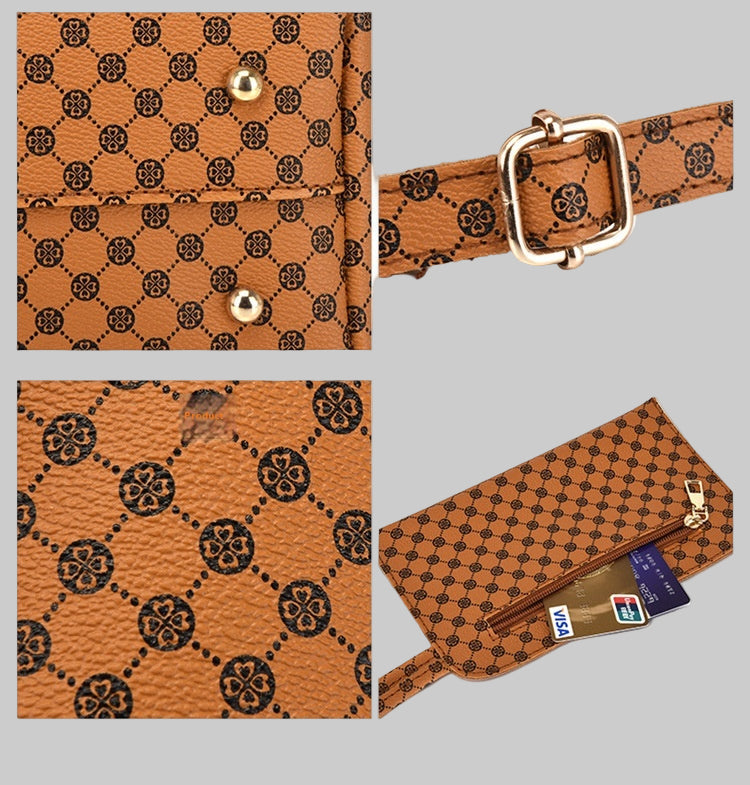 Ensemble de Sacs 4 pieces avec Motif Graphique