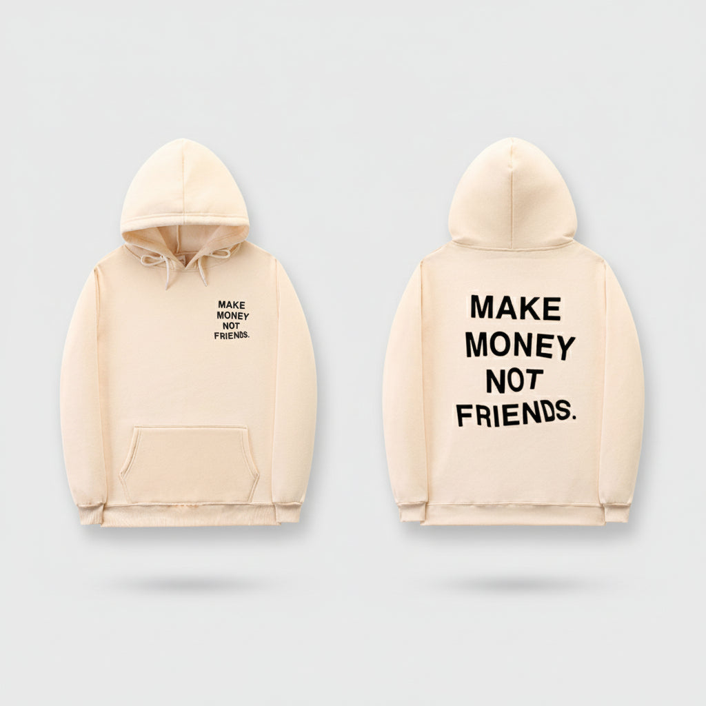 Sweat à Capuche Make Money Not Friends