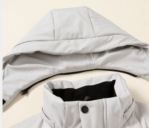 Doudoune Longue Streetwear Style Minimaliste