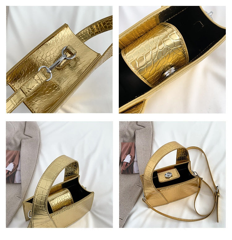 Sac Mini avec Effet Croco