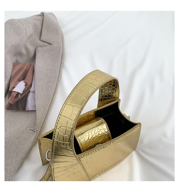 Sac Mini avec Effet Croco