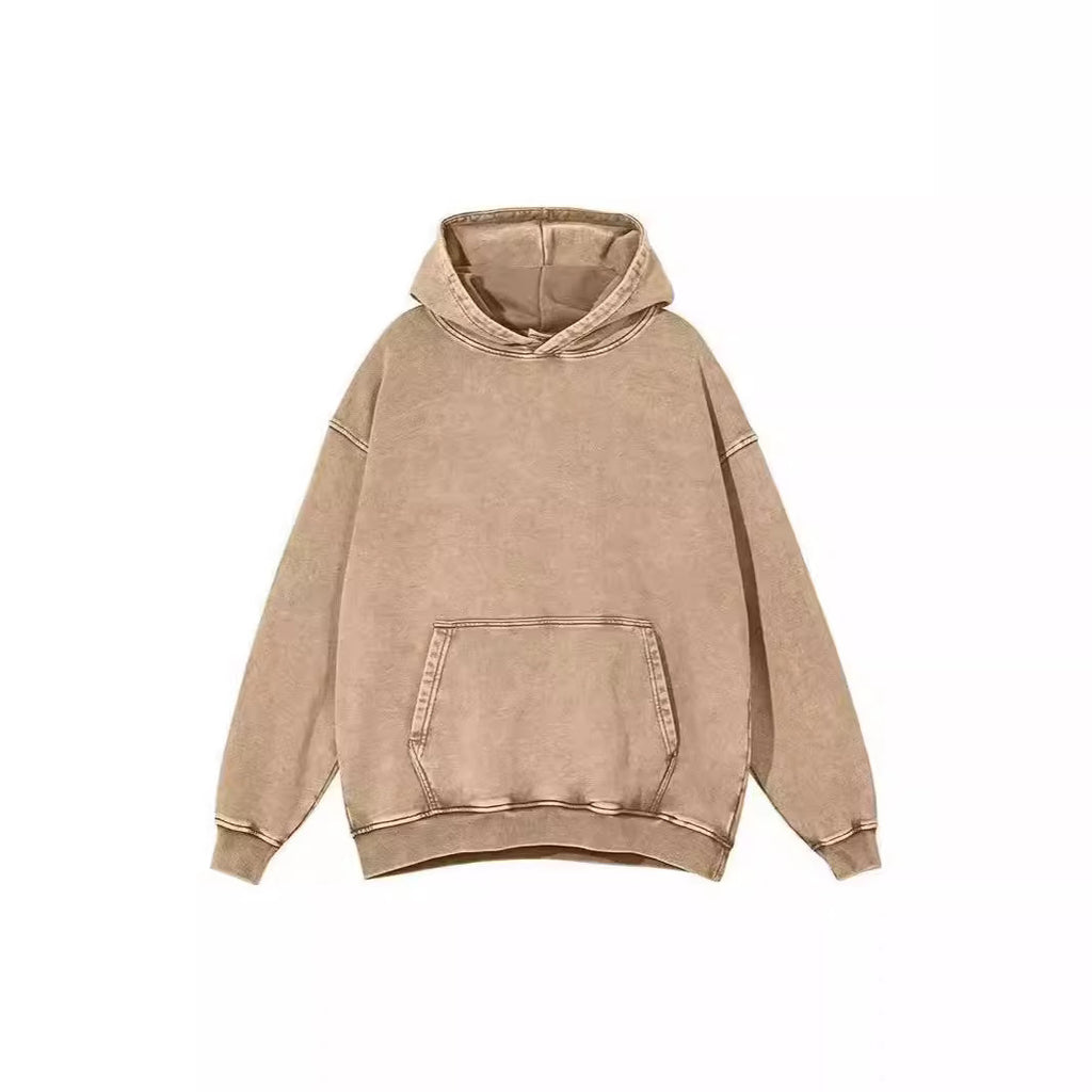 sweat homme rétro délavé ample