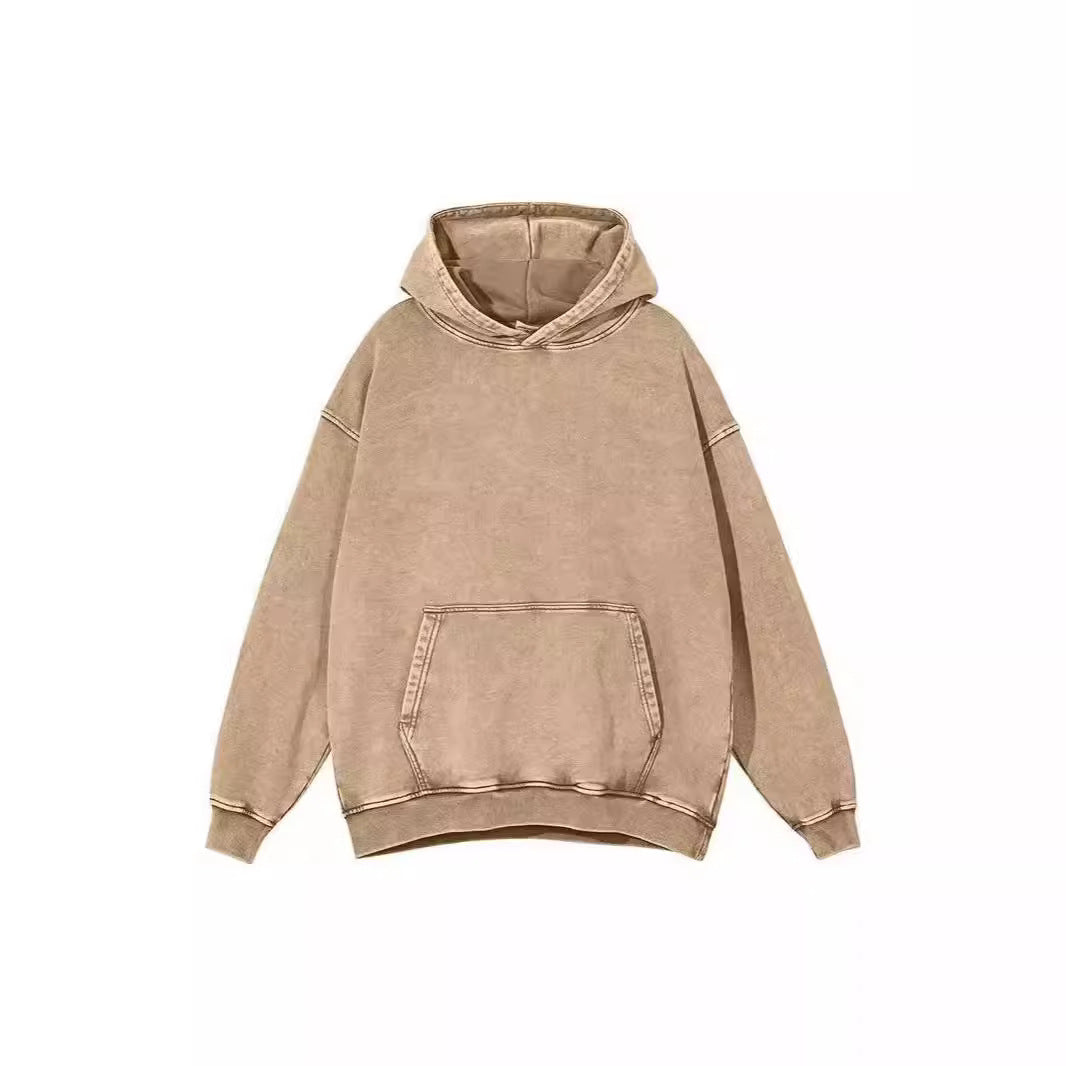 sweat homme rétro délavé ample