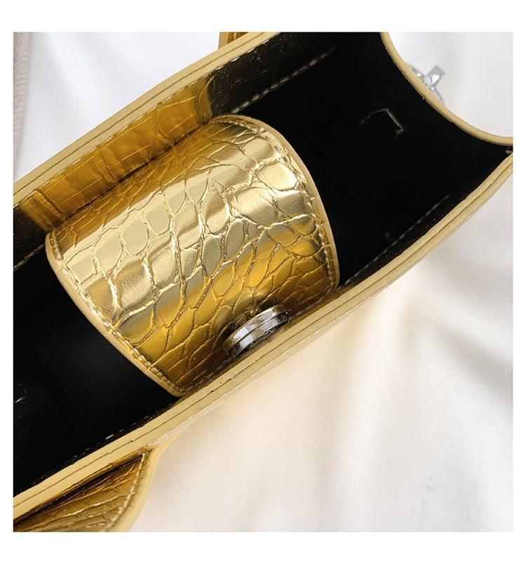 Sac Mini avec Effet Croco