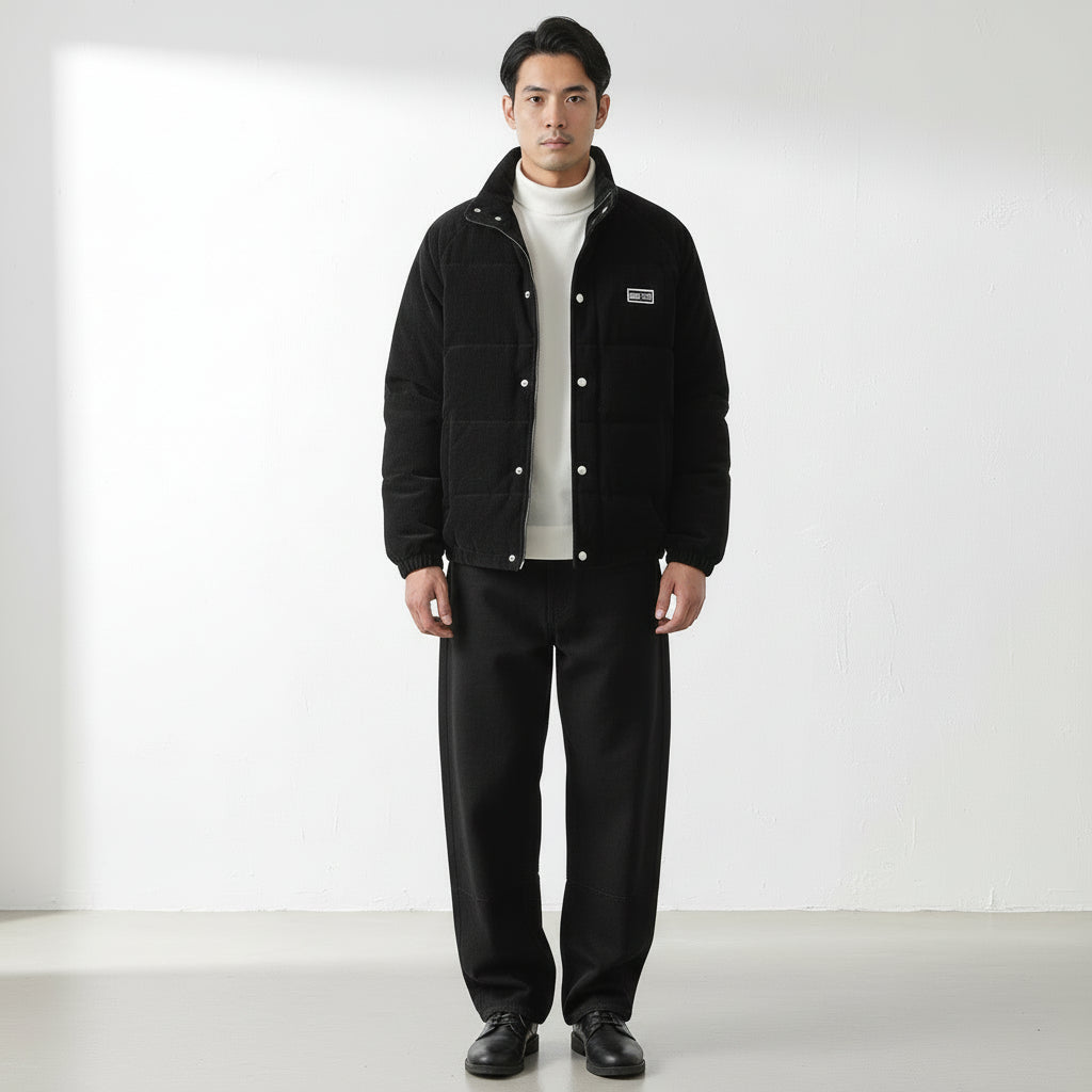 Doudoune Velours Streetwear