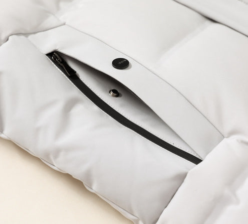 Doudoune Longue Streetwear Style Minimaliste