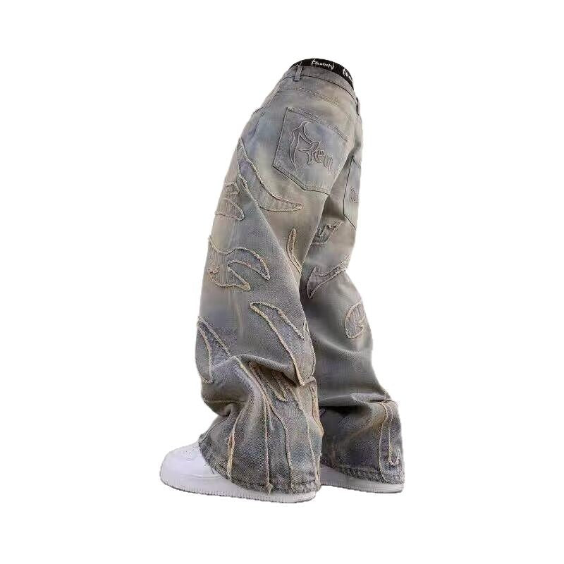 Jean unisexe oversize