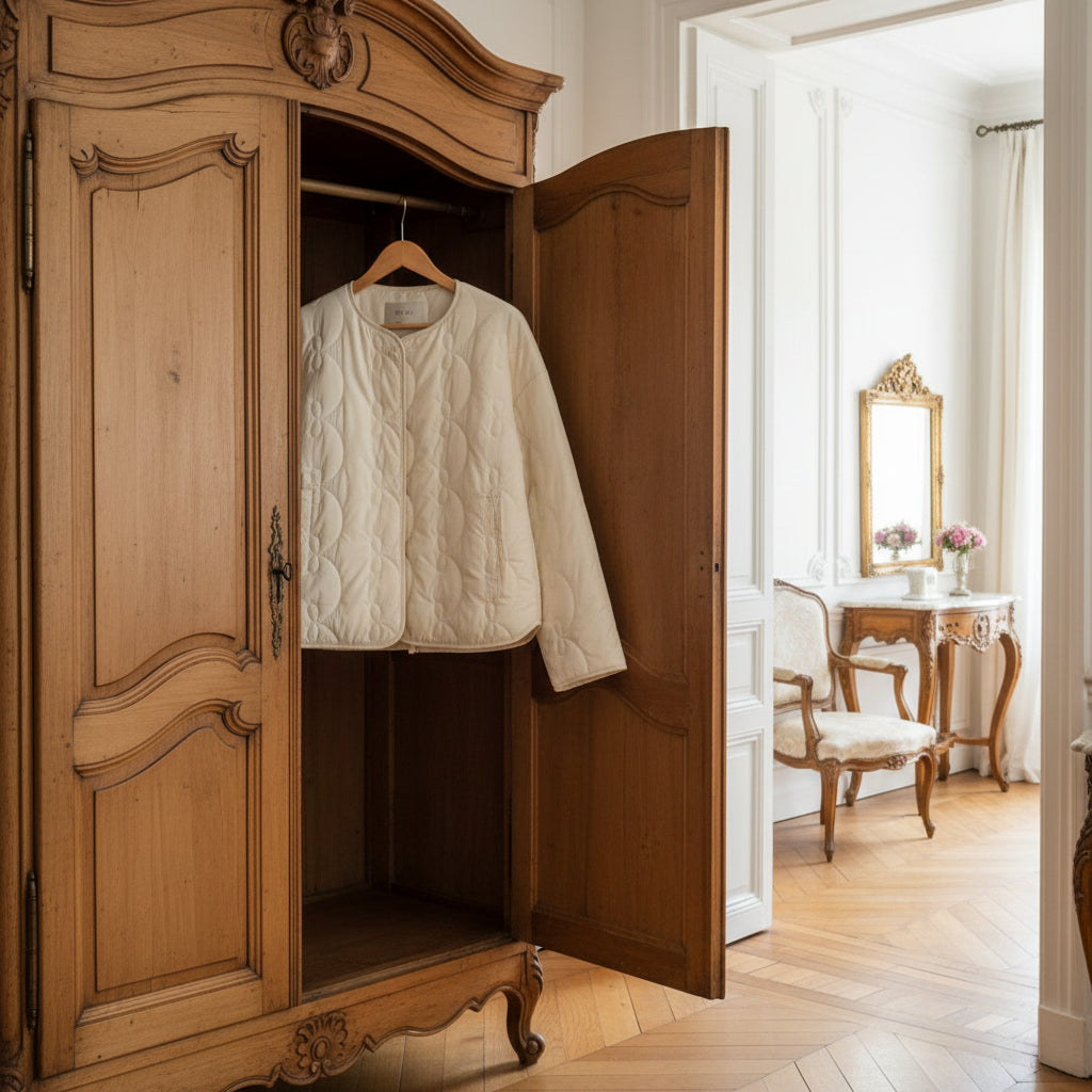 Veste Matelassée Minimaliste