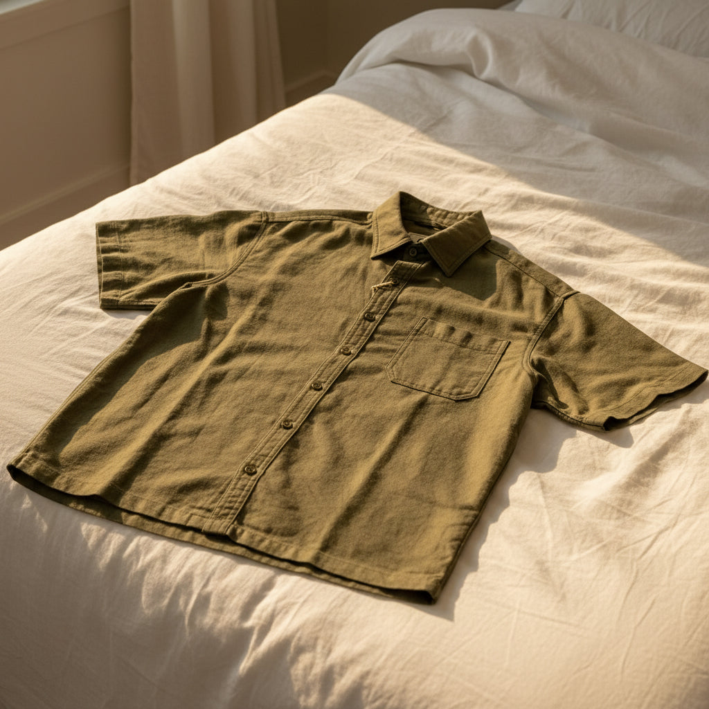 Chemise Courte Minimaliste