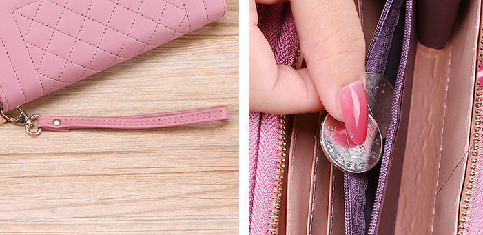 Portefeuille Long avec Matelassage