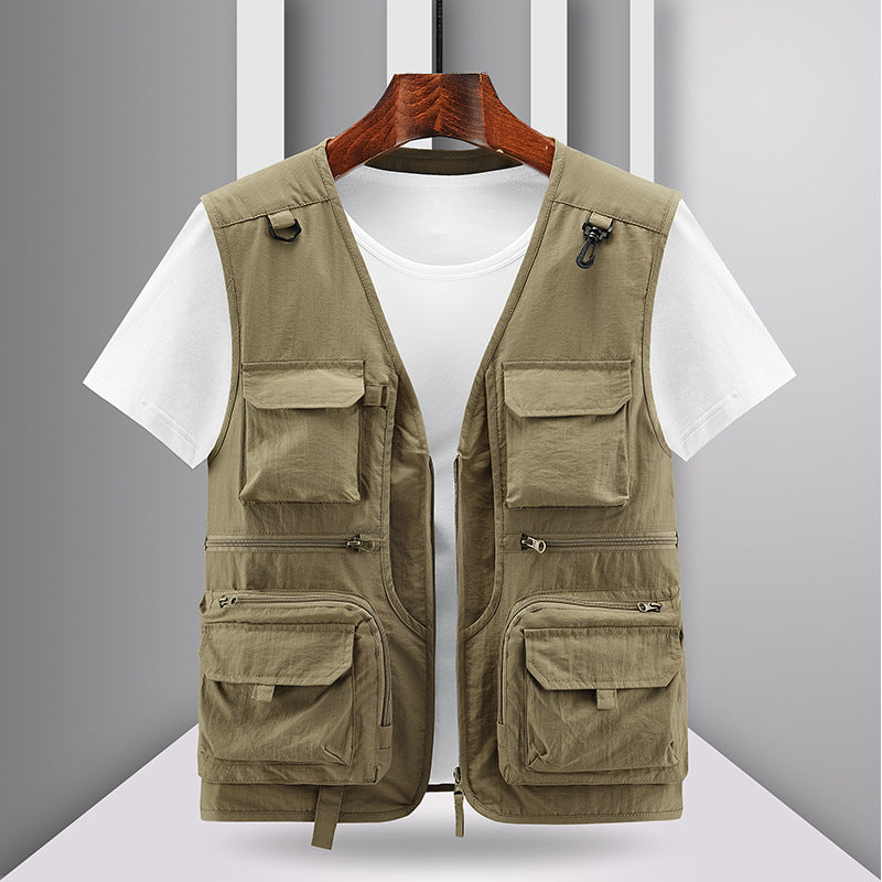 Gilet Streetwear Multi-Poches