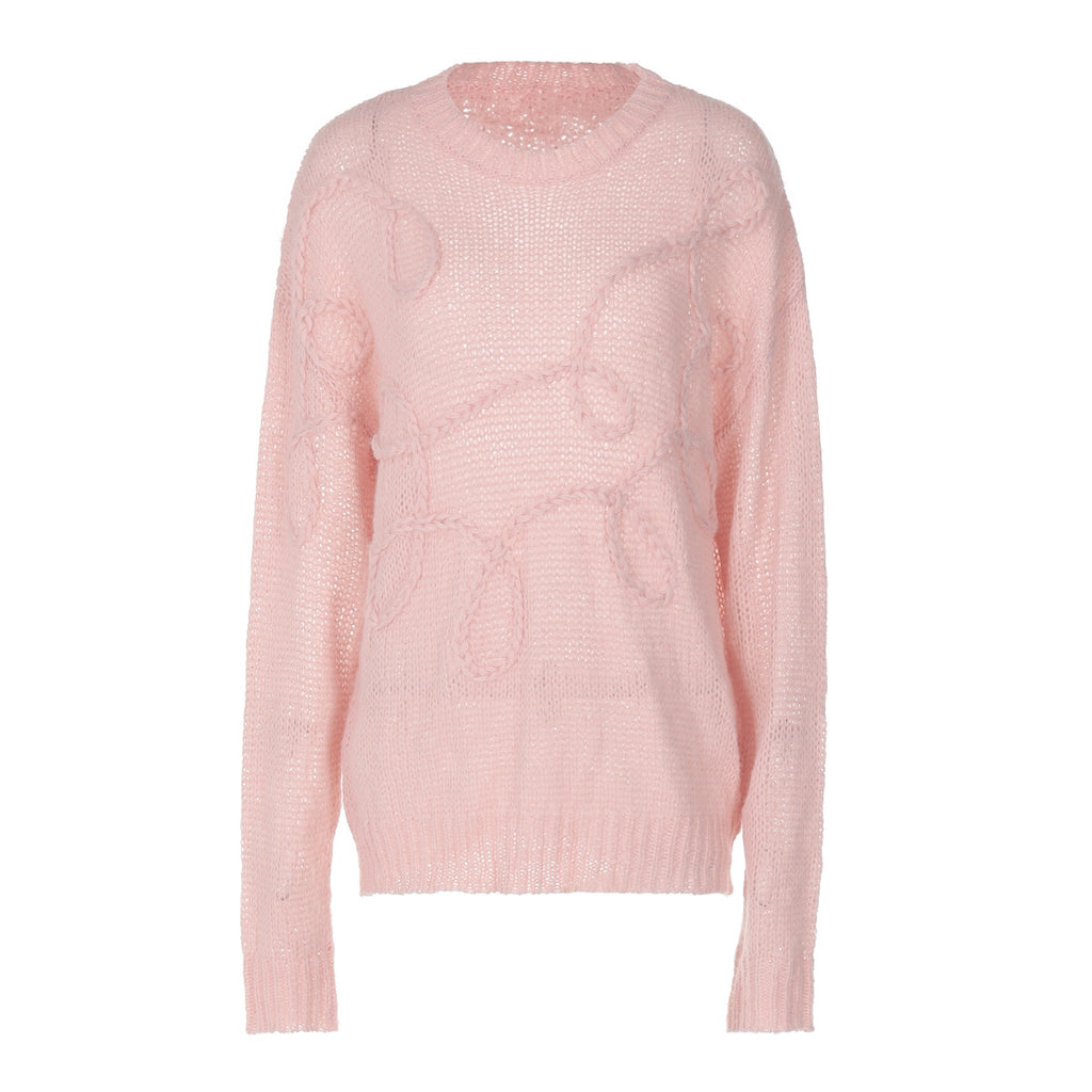 pull en maille épaisse femme