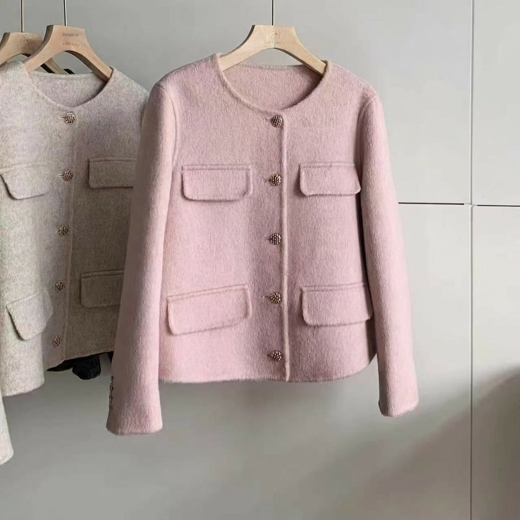 Veste Élégante en Laine Douce