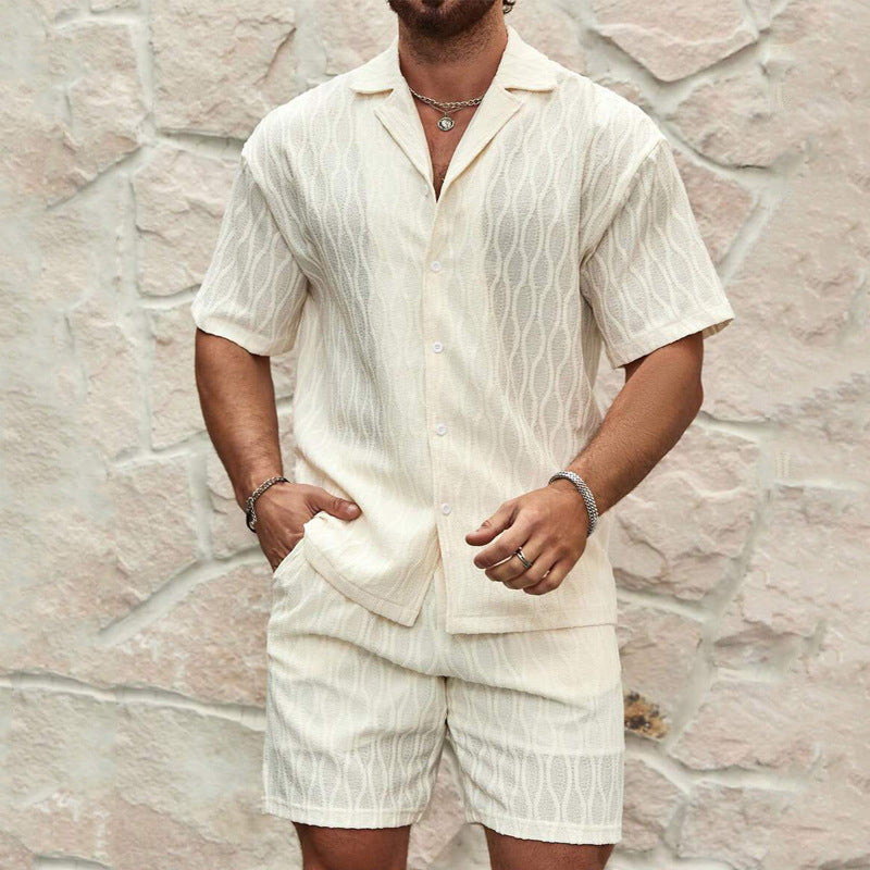Short homme oversize