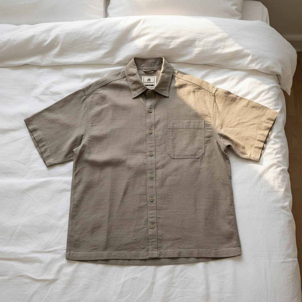 Chemise Courte Minimaliste