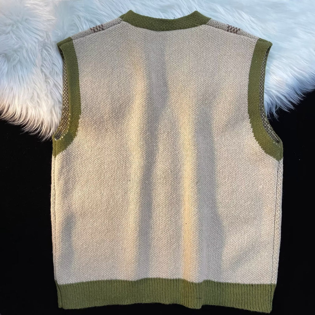 Gilet Sans Manches Vintage