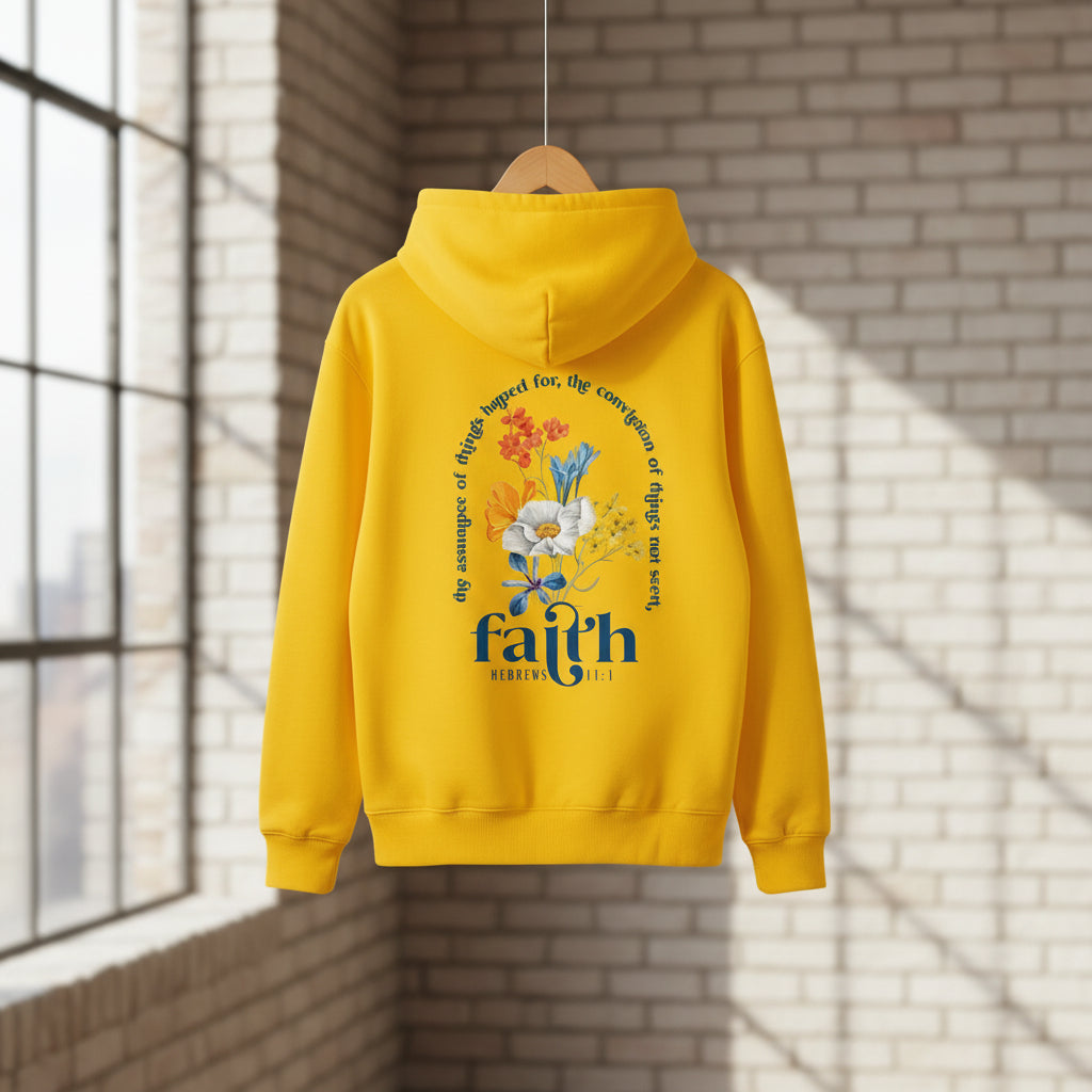 Sweat à capuche imprimé floral