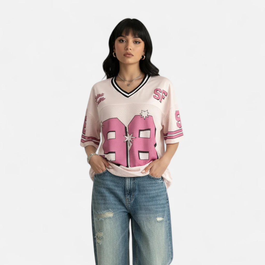 Maillot Oversize Rose 98