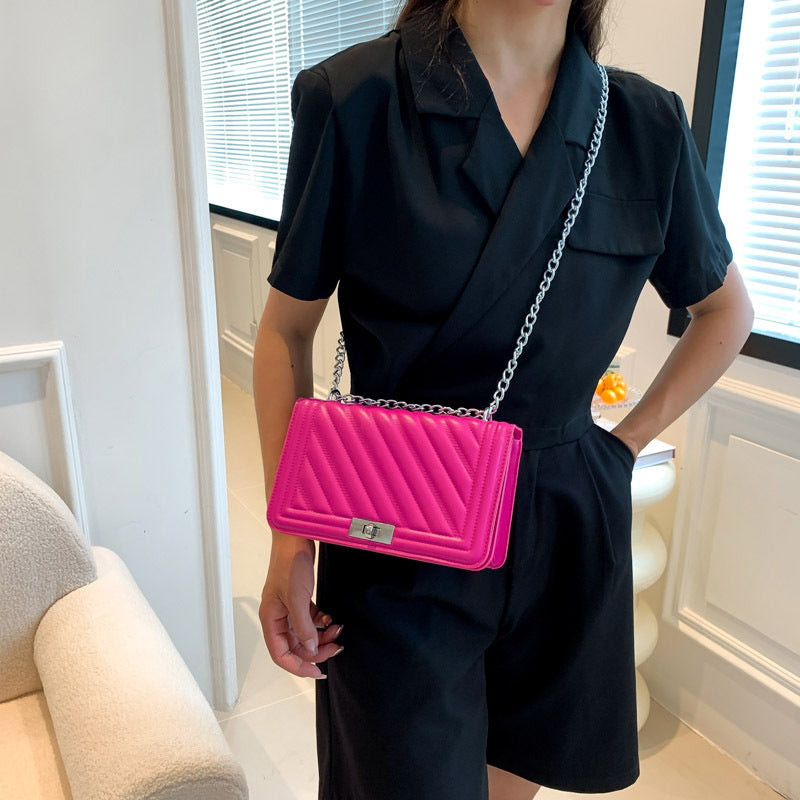 Sac Bandoulière avec Chaîne Métallique