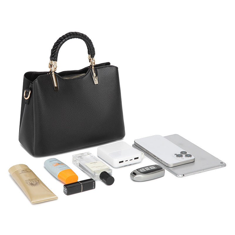 Sac à Main avec Poignée Tressée