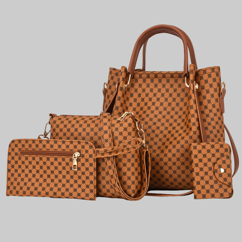 Ensemble de Sacs 4 pieces avec Motif Graphique