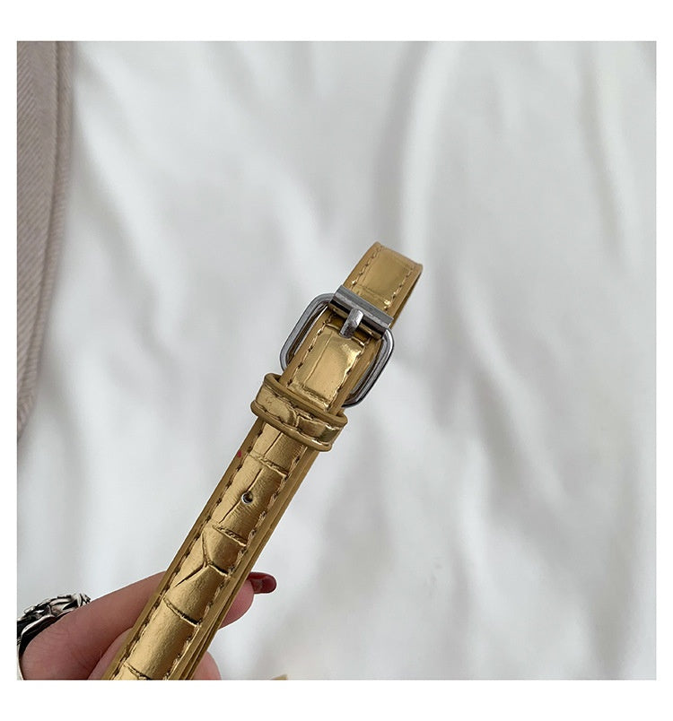 Sac Mini avec Effet Croco