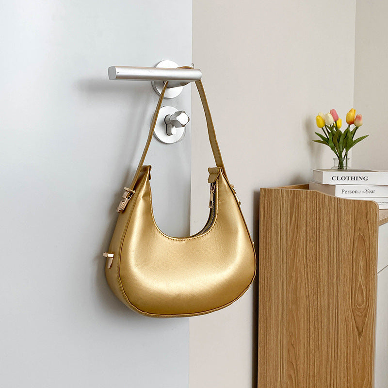 Sac Hobo Vert Cuir Croco