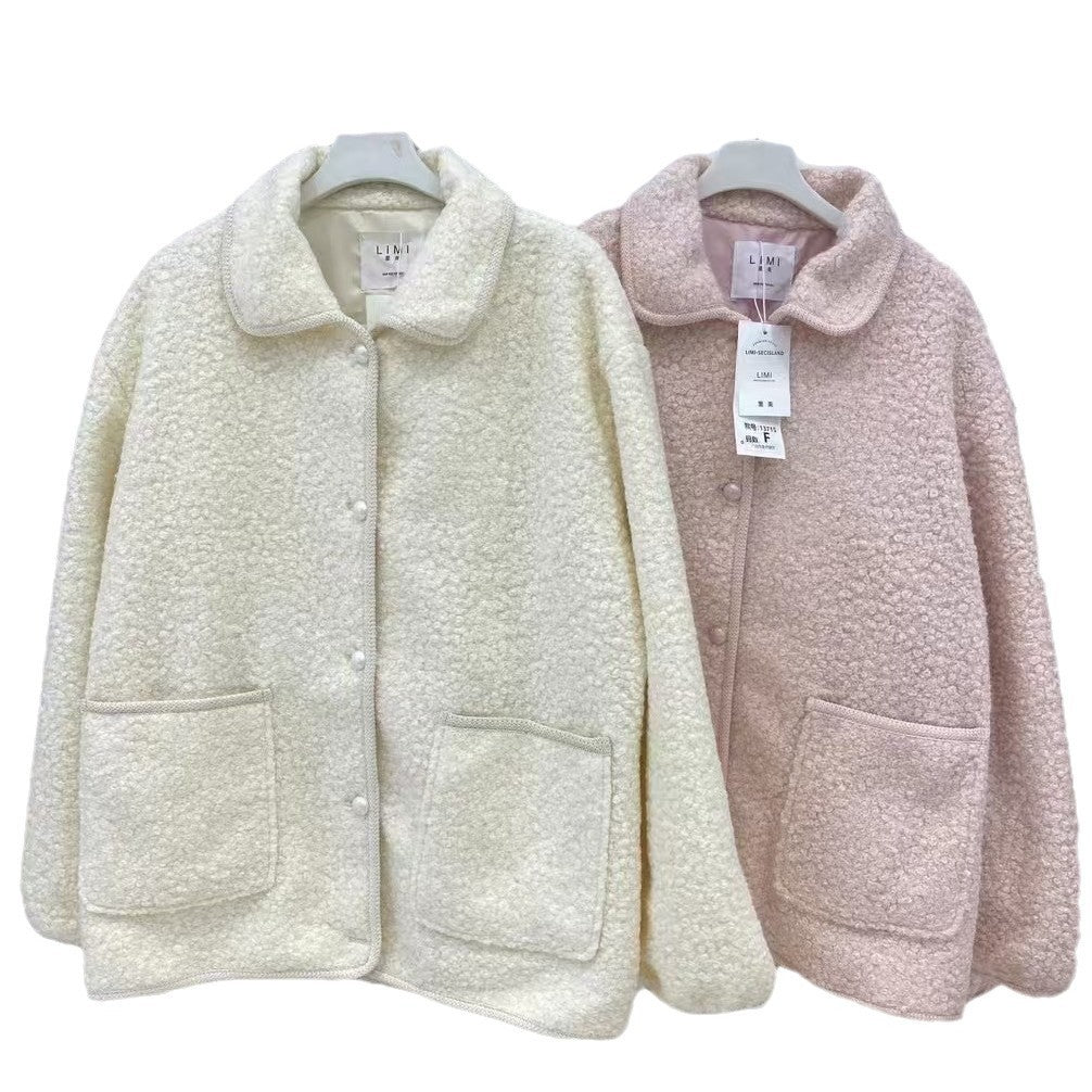 veste sherpa pour femme