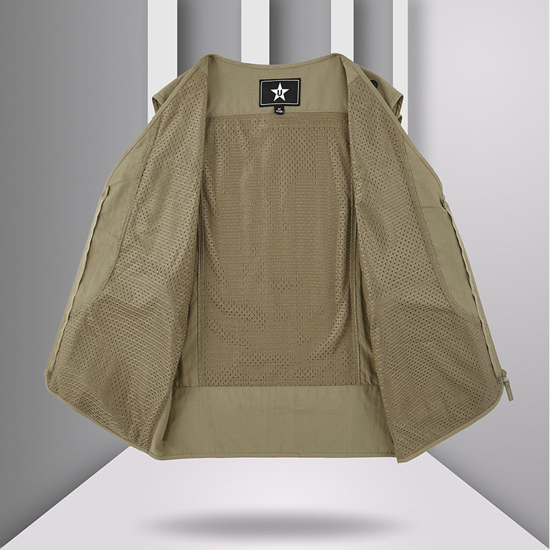 Gilet Streetwear Multi-Poches