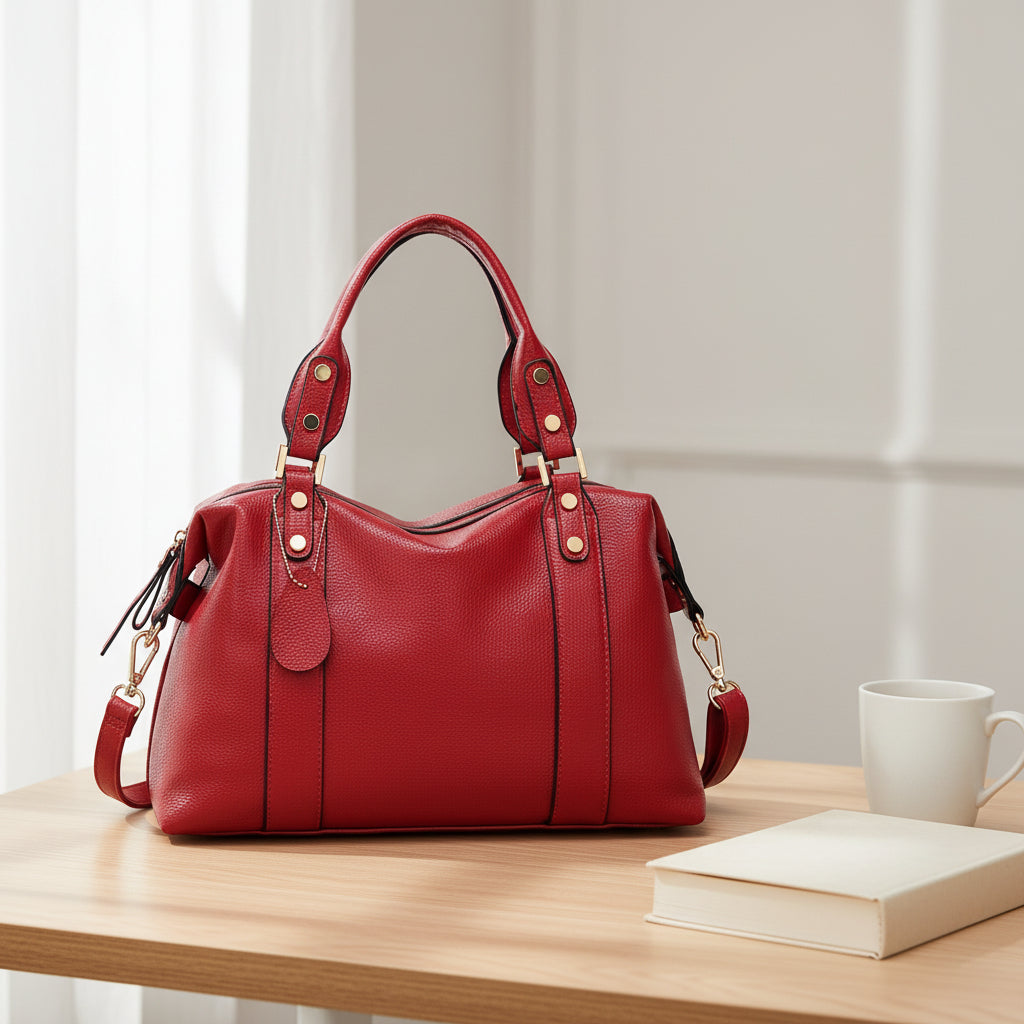 Sac Hobo avec Poignées Doubles