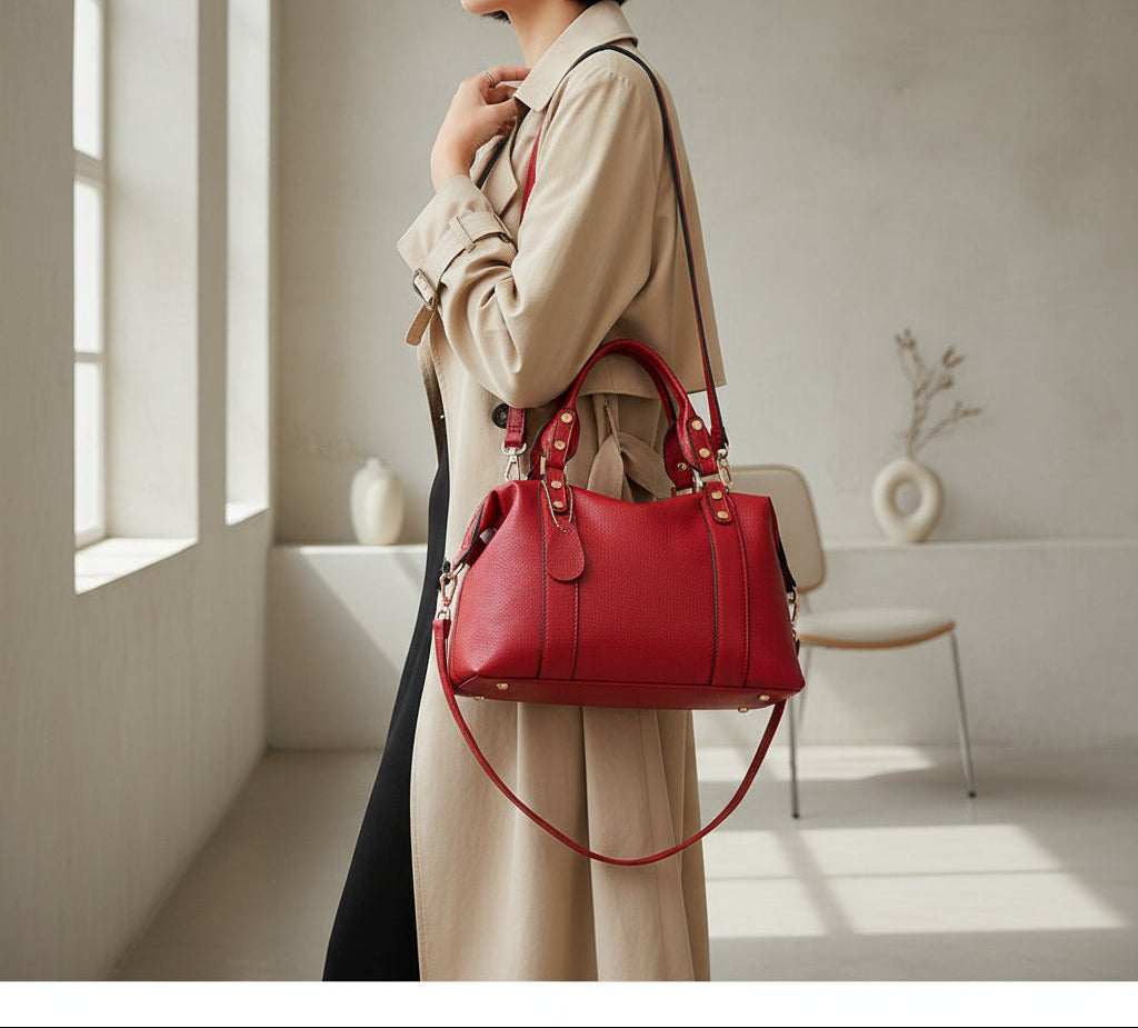 Sac Hobo avec Poignées Doubles