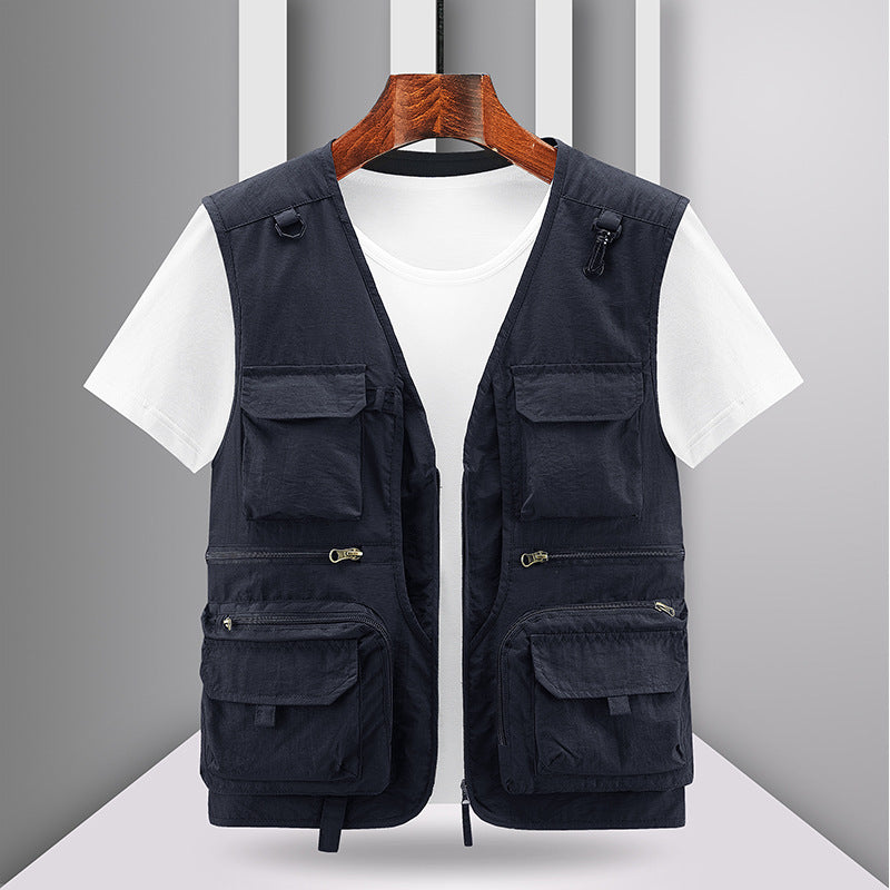 Gilet Streetwear Multi-Poches